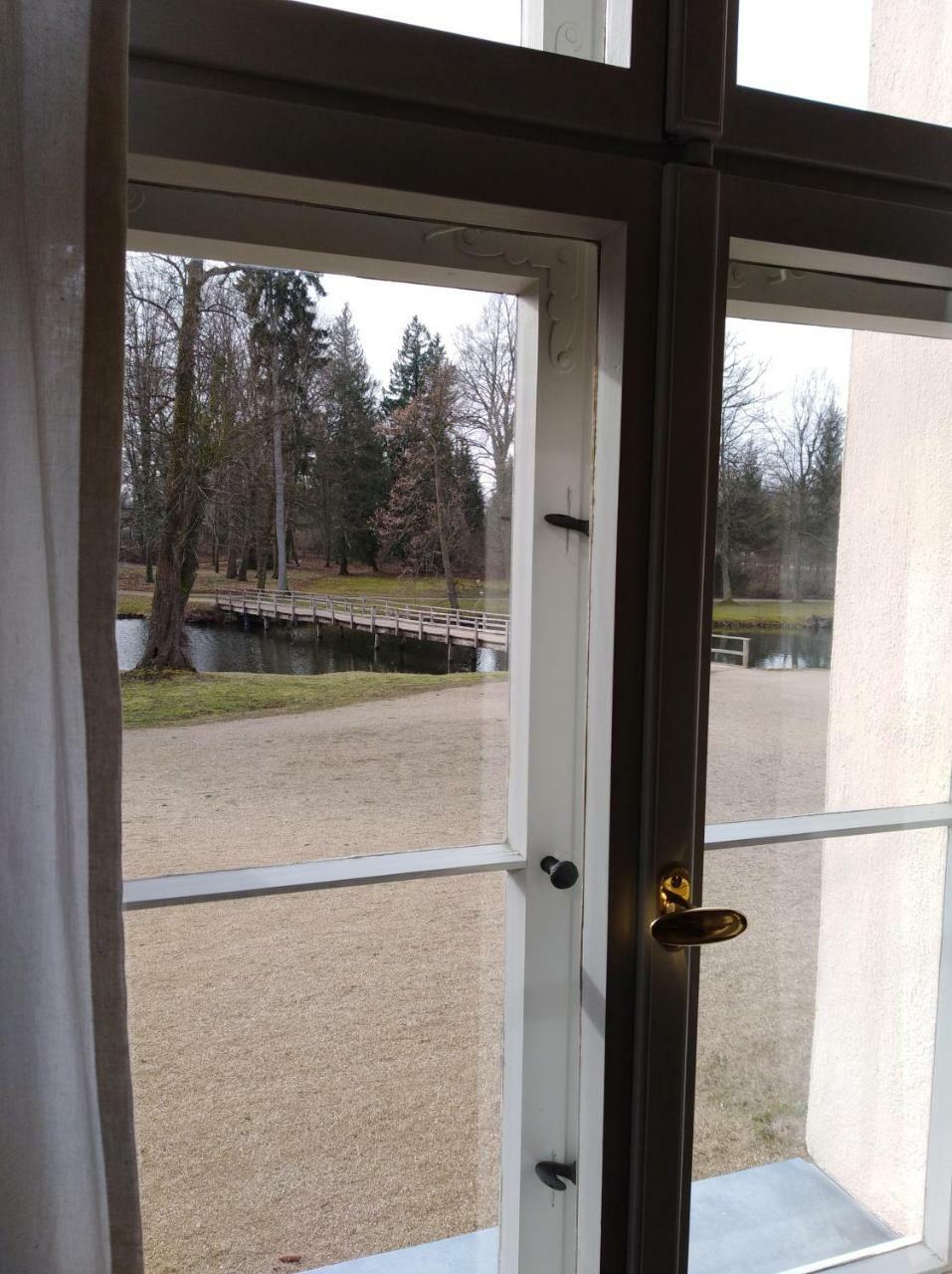 Marstall Im Schlosspark ラインスベルク エクステリア 写真